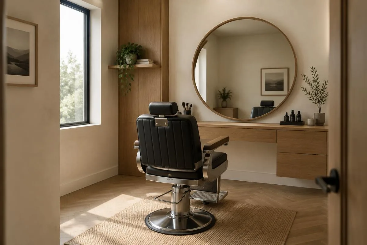 Illustrative private consultation room